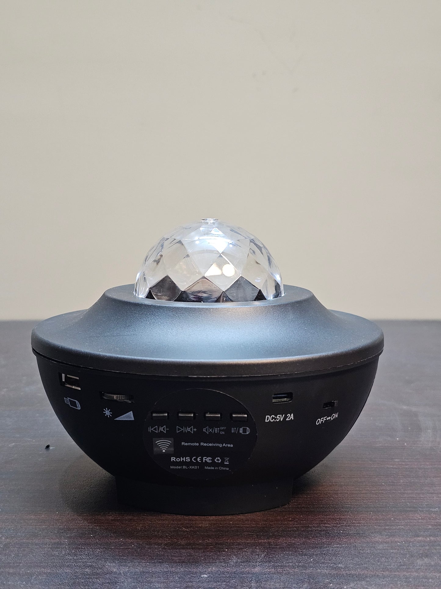 UFO Galaxy Starry Night Light Projector with Music Speaker | For Bedroom Decoration Gifts and Parties