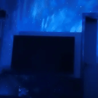 UFO Galaxy Starry Night Light Projector with Music Speaker | For Bedroom Decoration Gifts and Parties