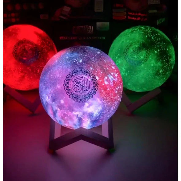 Moon Lamp Quran Speaker with Remote Price in Pakistan
